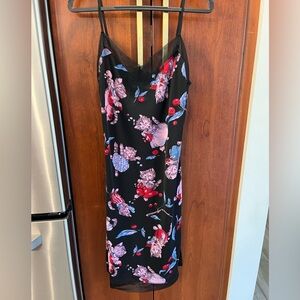 Vintage Betsey Johnson RARE kitten print midi dress